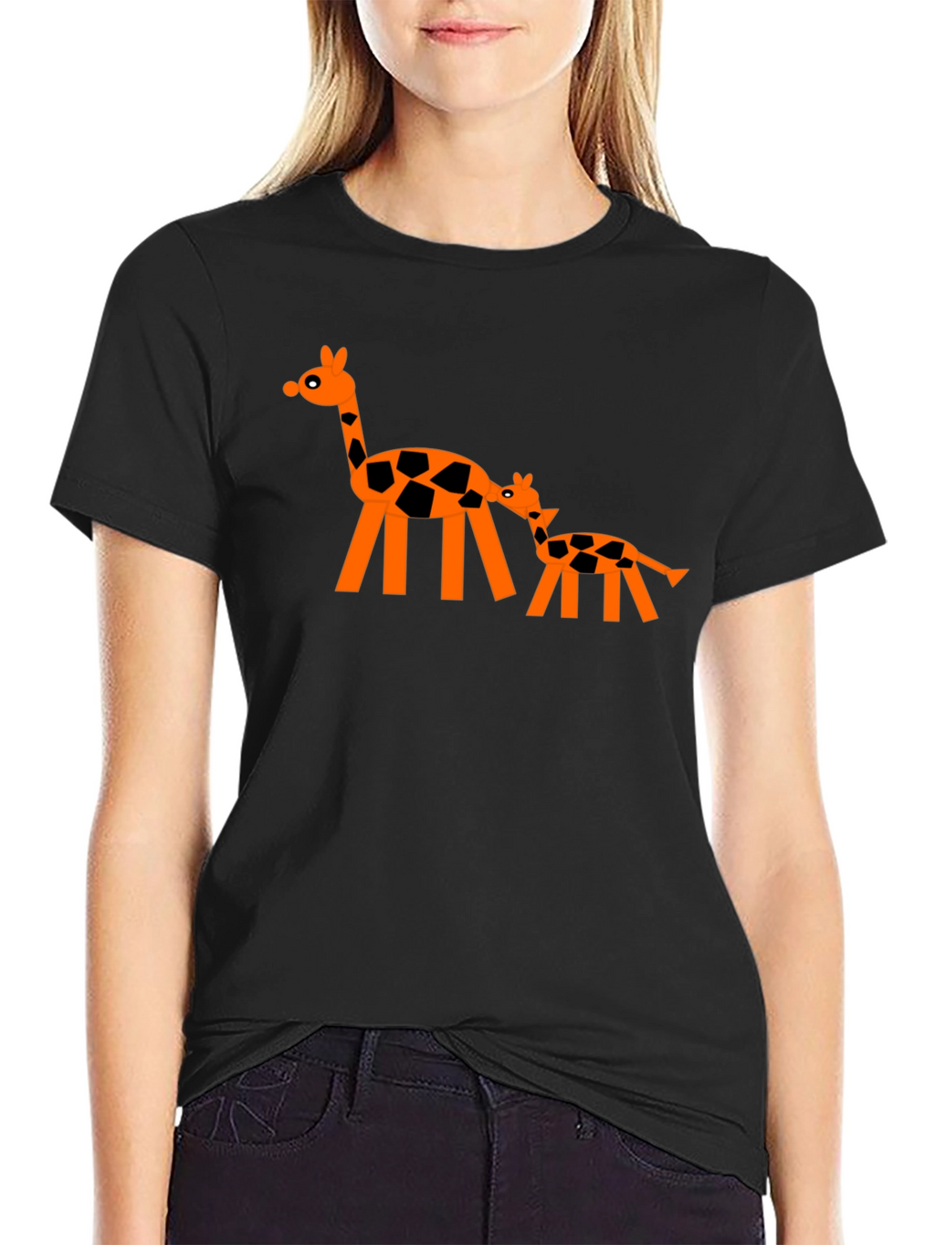 Giraffe Graphic Tee - Fun Stylish T-Shirt