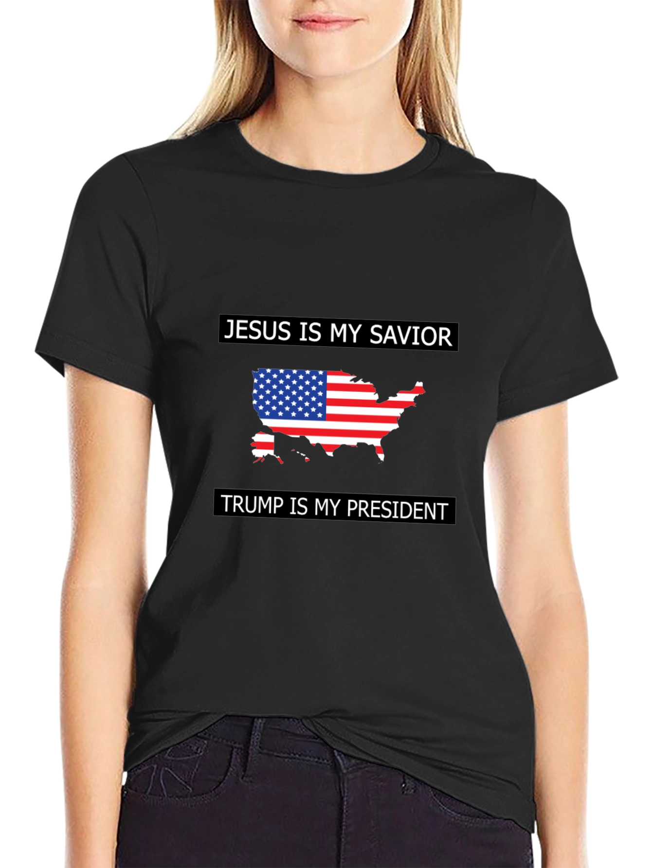 Jesus Is My Savior Trump Is My President T-Shirt