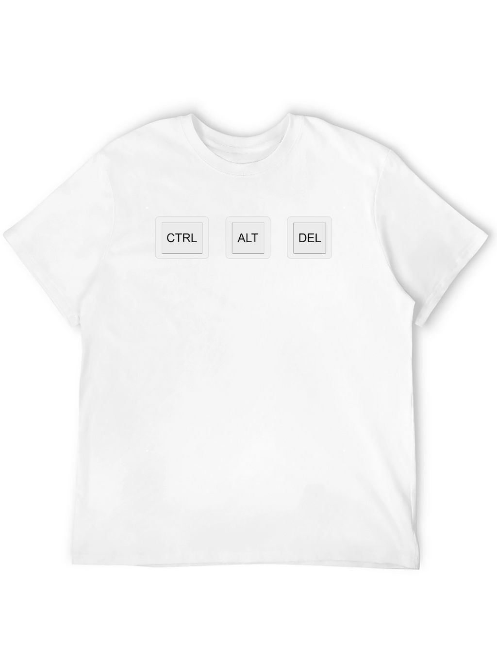 Ctrl+Alt+Del Tee - Geek Chic Soft Cotton T-Shirt