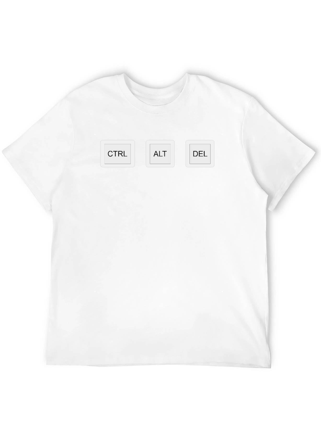 Ctrl+Alt+Del Tee - Geek Chic Soft Cotton T-Shirt