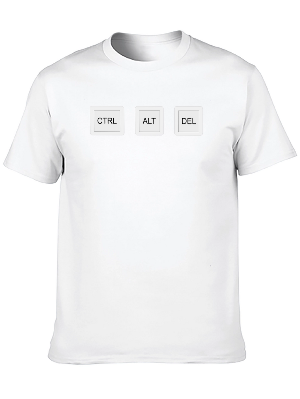 Ctrl+Alt+Del Tee - Geek Chic Soft Cotton T-Shirt