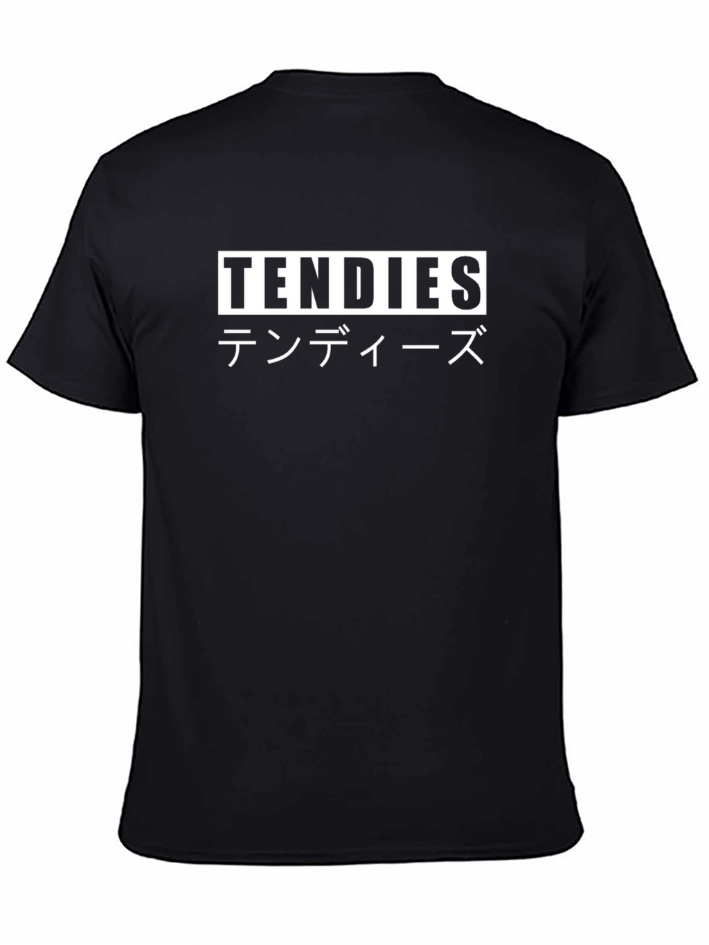 Tendies Graphic T-Shirt - Black Casual Tee