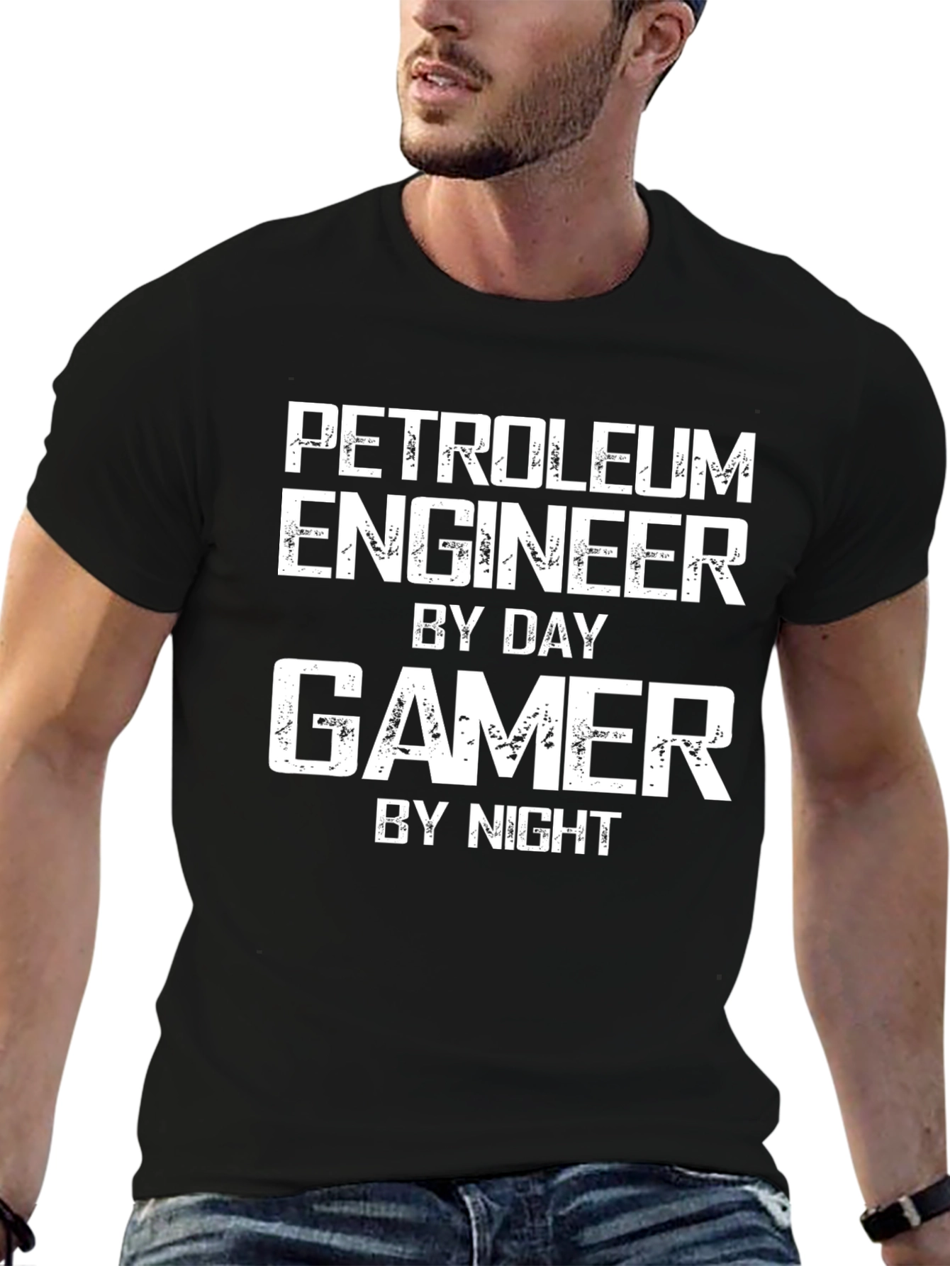 Petroleum Engineer Gamer T-Shirt - Funny Gift