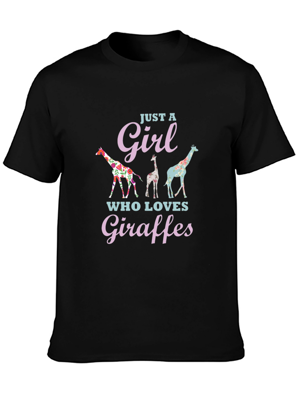 Giraffe Lover Graphic T-Shirt