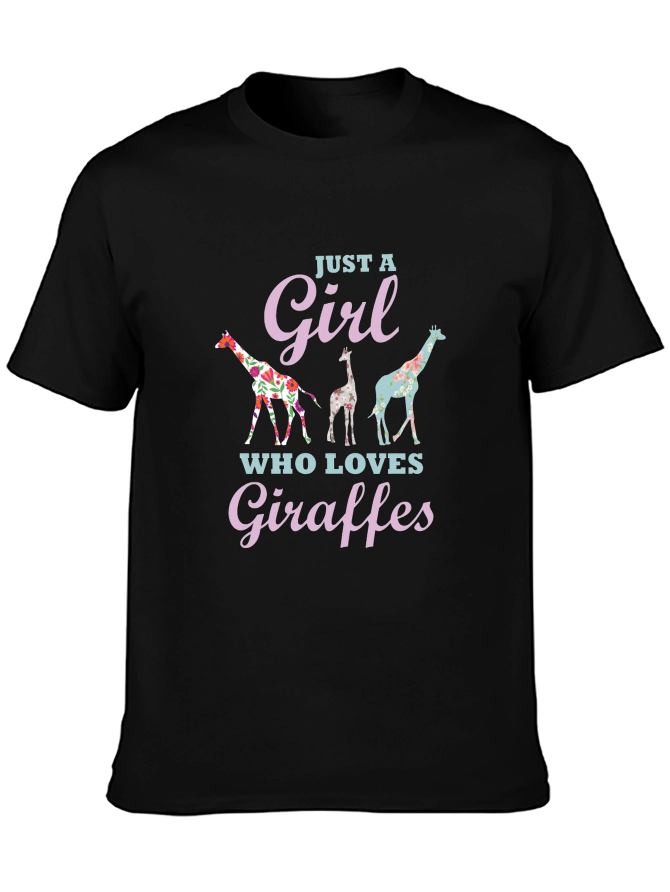 Giraffe Lover Graphic T-Shirt