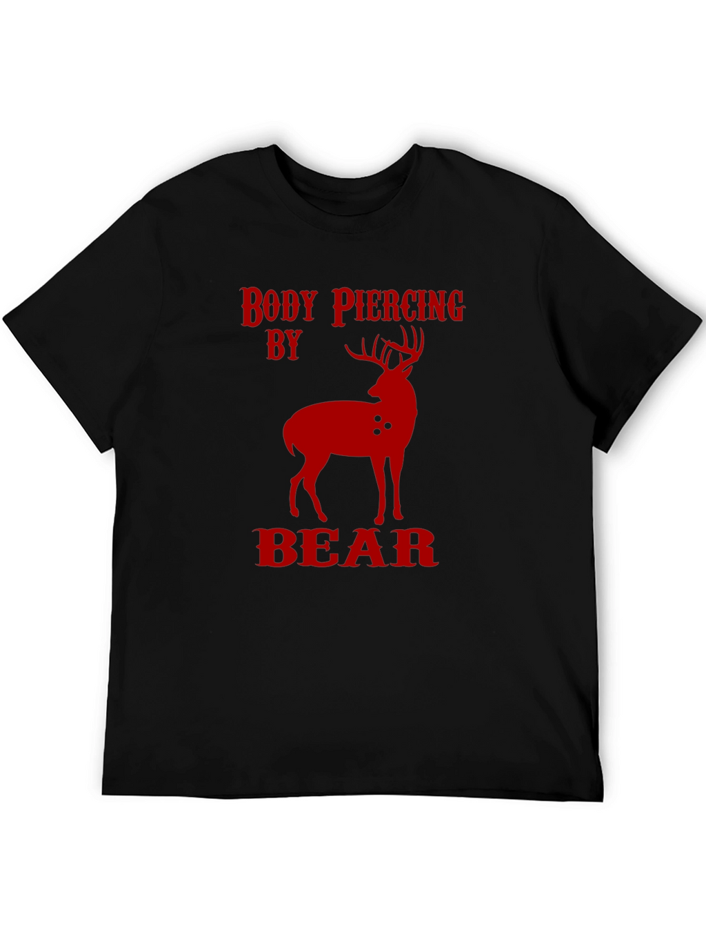 Body Piercing by Bear Graphic Tee