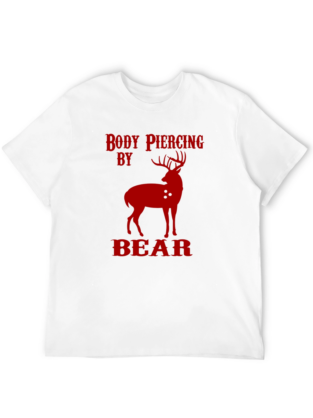 Body Piercing by Bear Graphic Tee