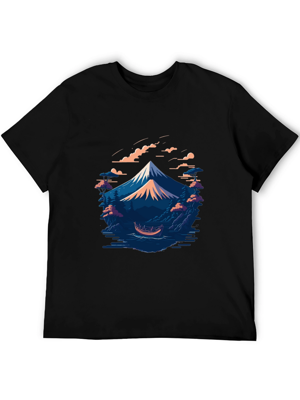 Mountain Lake Graphic Tee