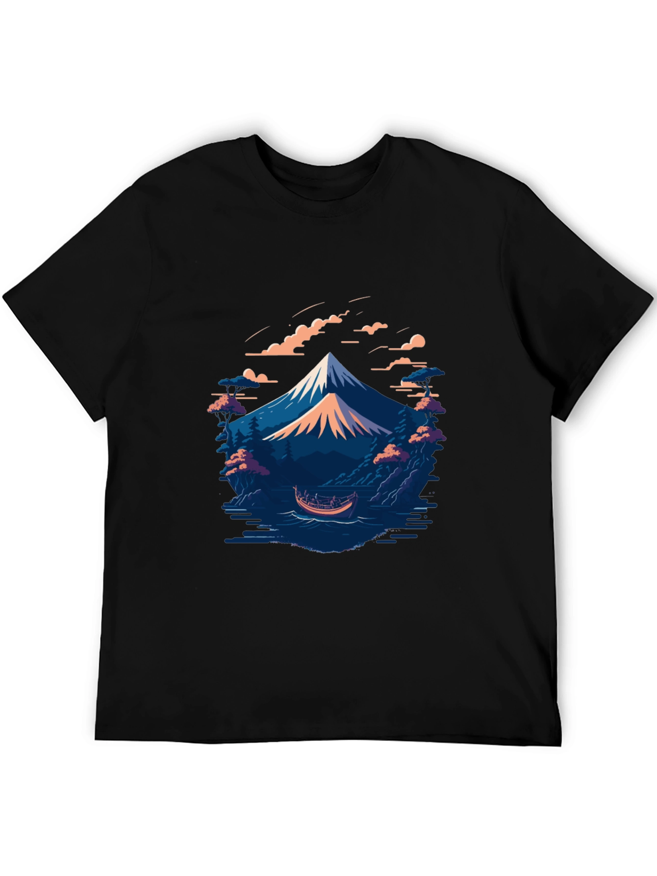 Mountain Lake Graphic Tee