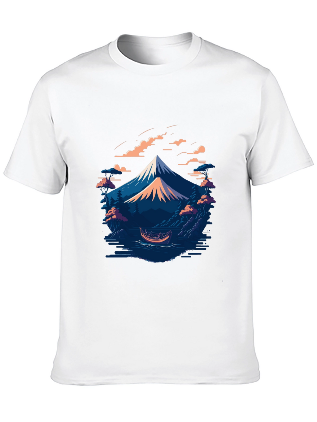 Mountain Lake Graphic Tee