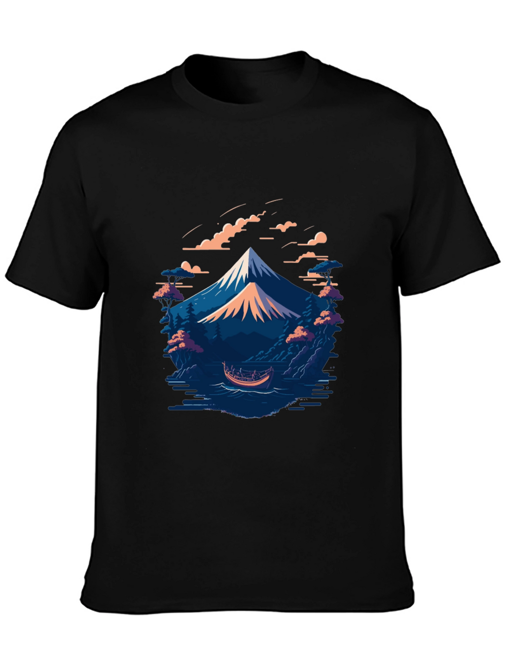 Mountain Lake Graphic Tee