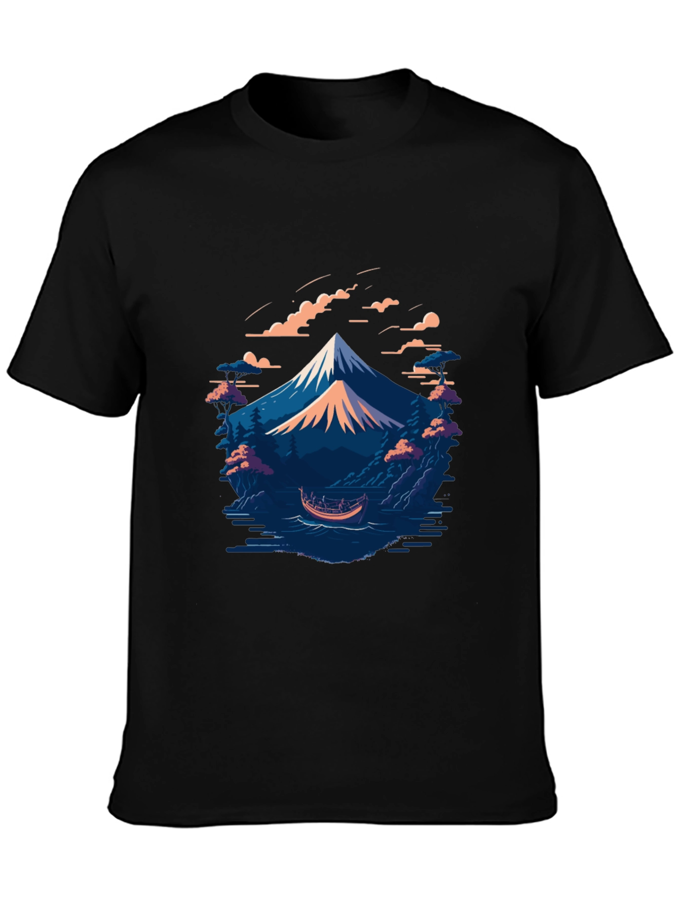 Mountain Lake Graphic Tee