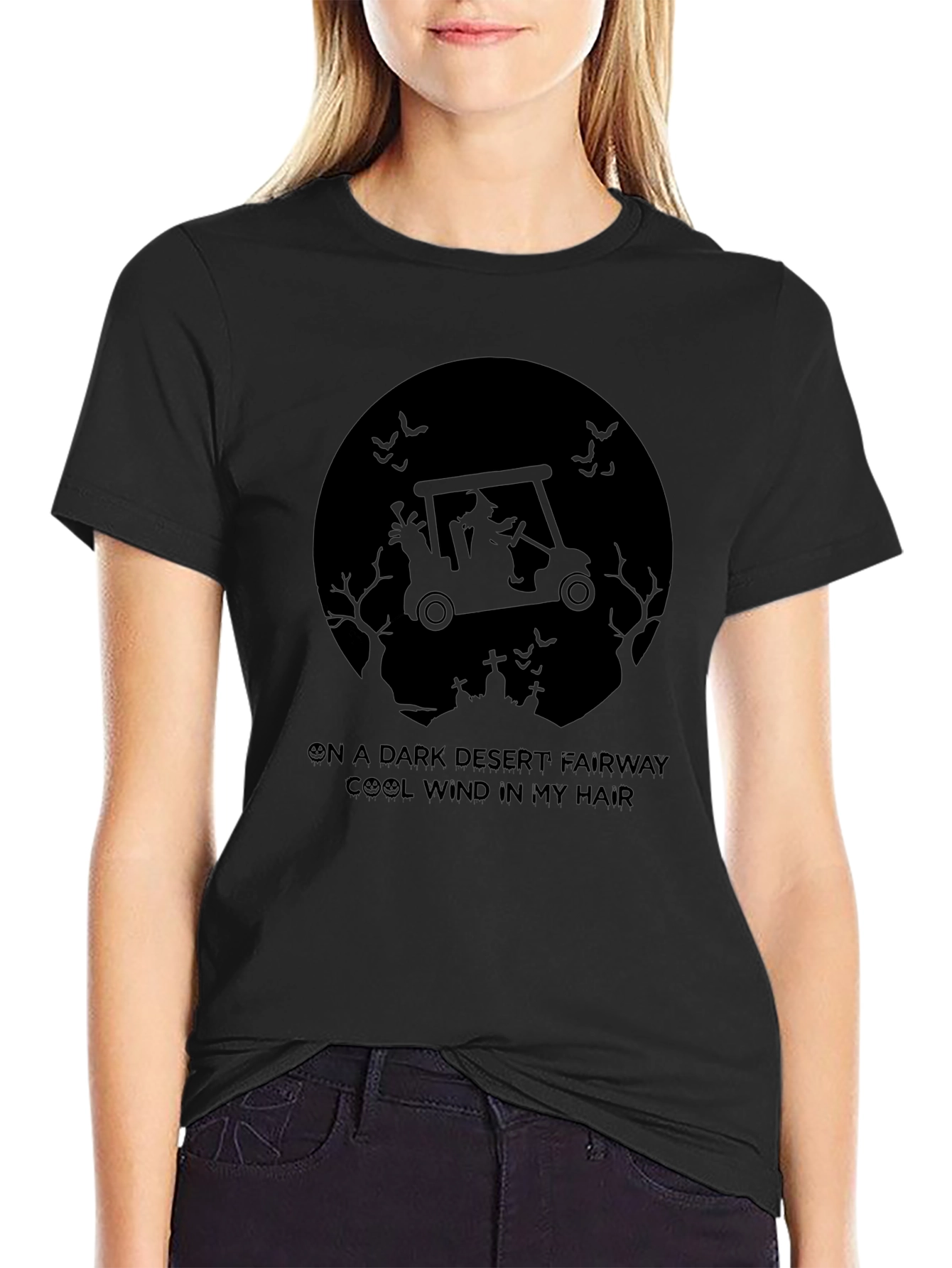 Dark Desert Fairway Graphic T-Shirt