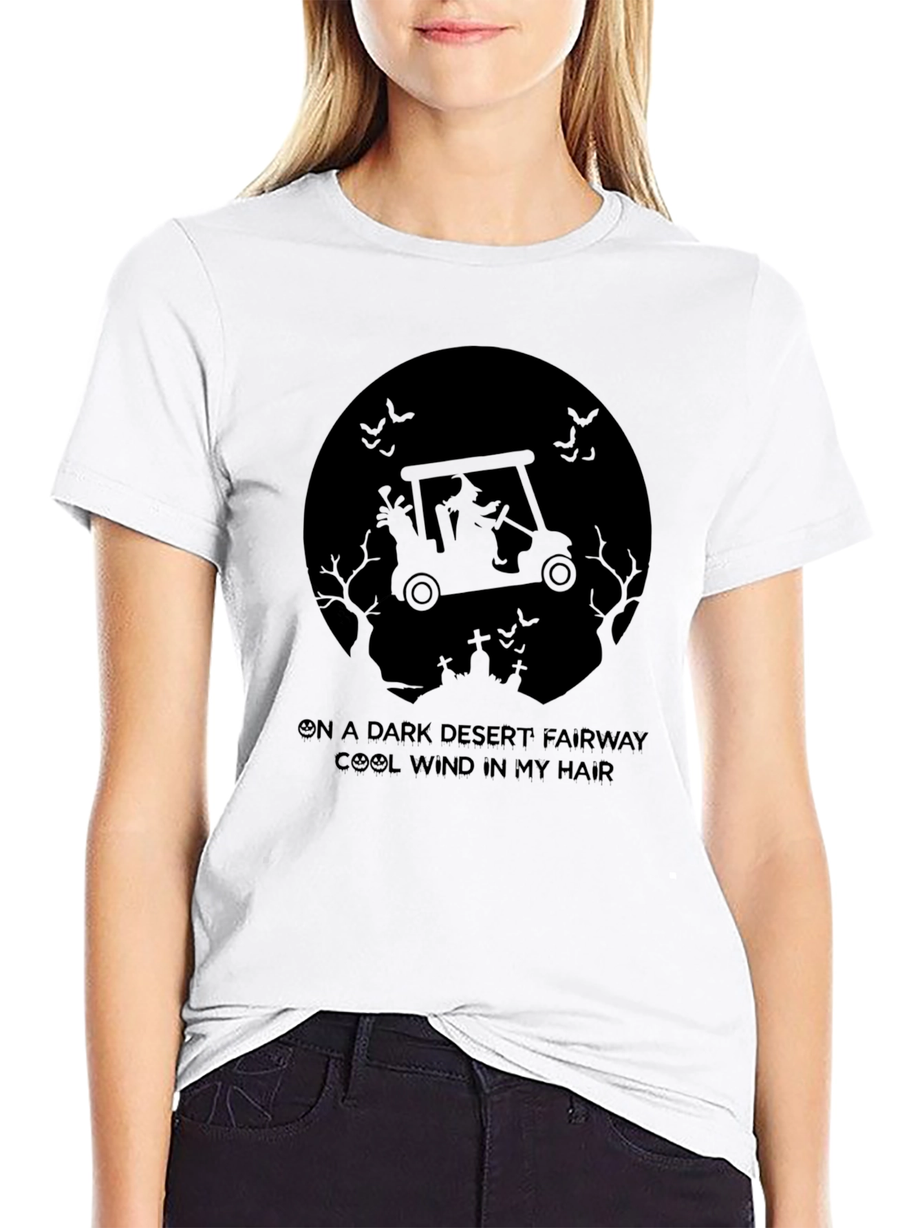 Dark Desert Fairway Graphic T-Shirt