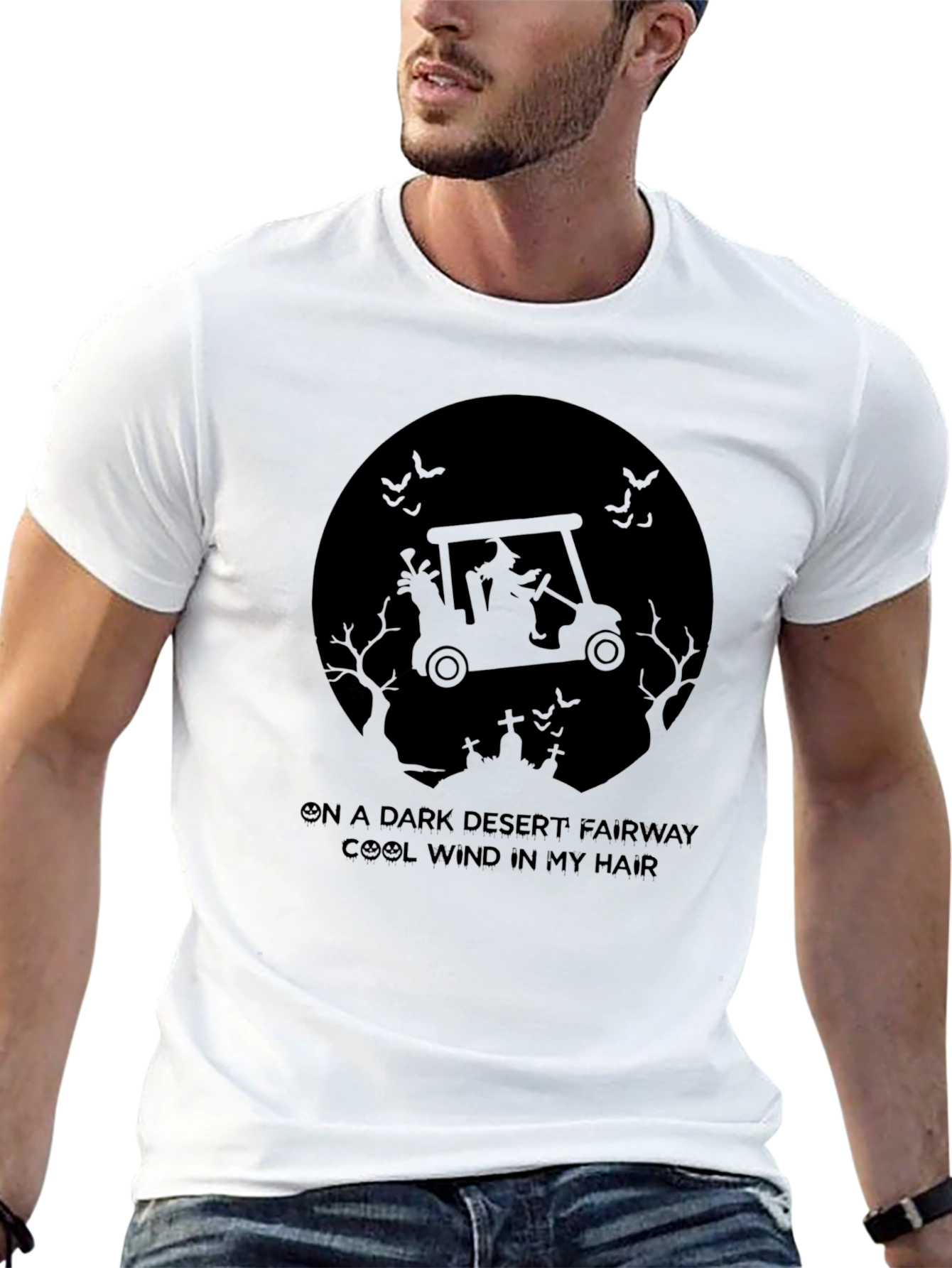 Dark Desert Fairway Graphic T-Shirt