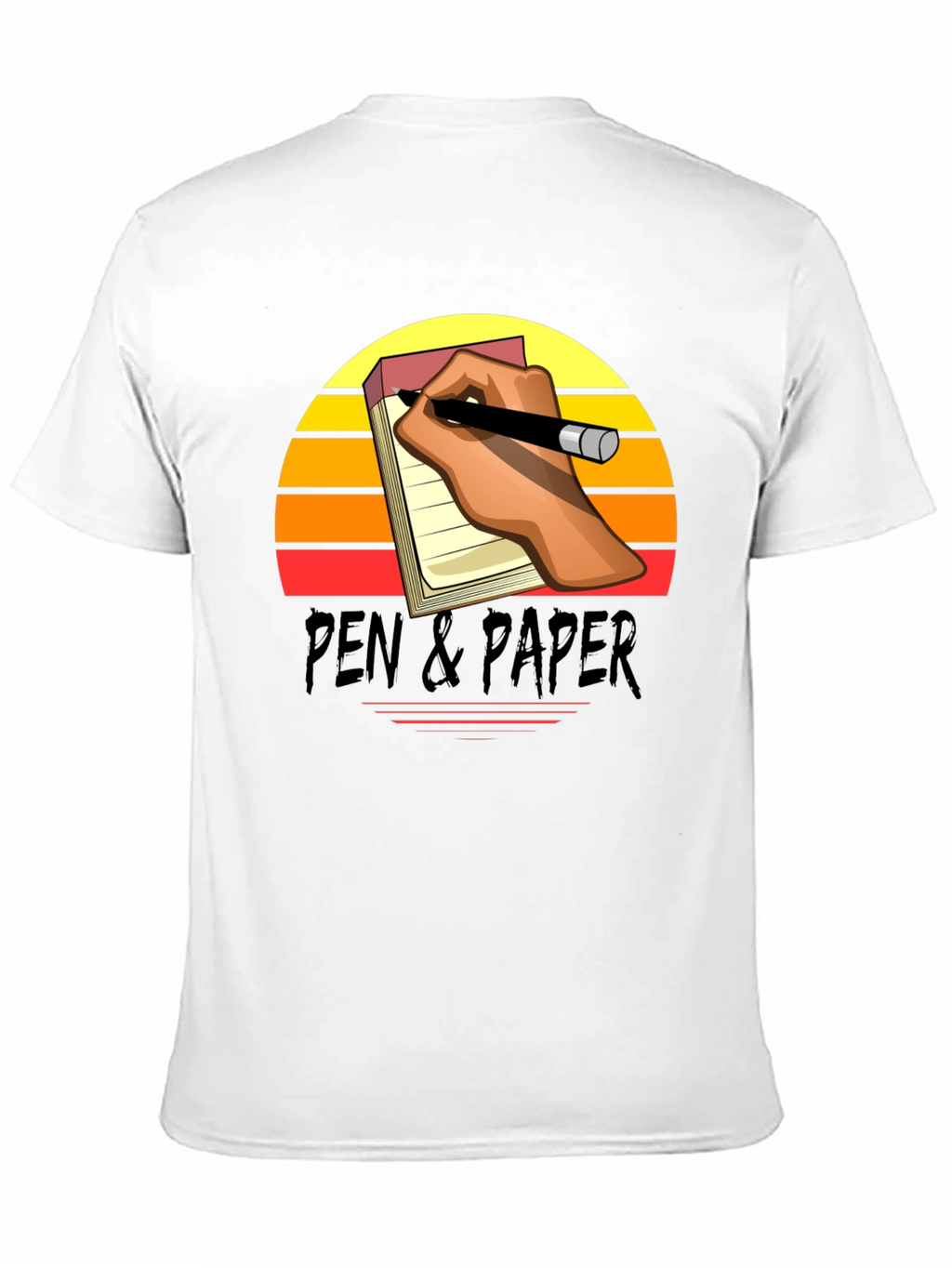 Pen & Paper Retro Graphic Tee