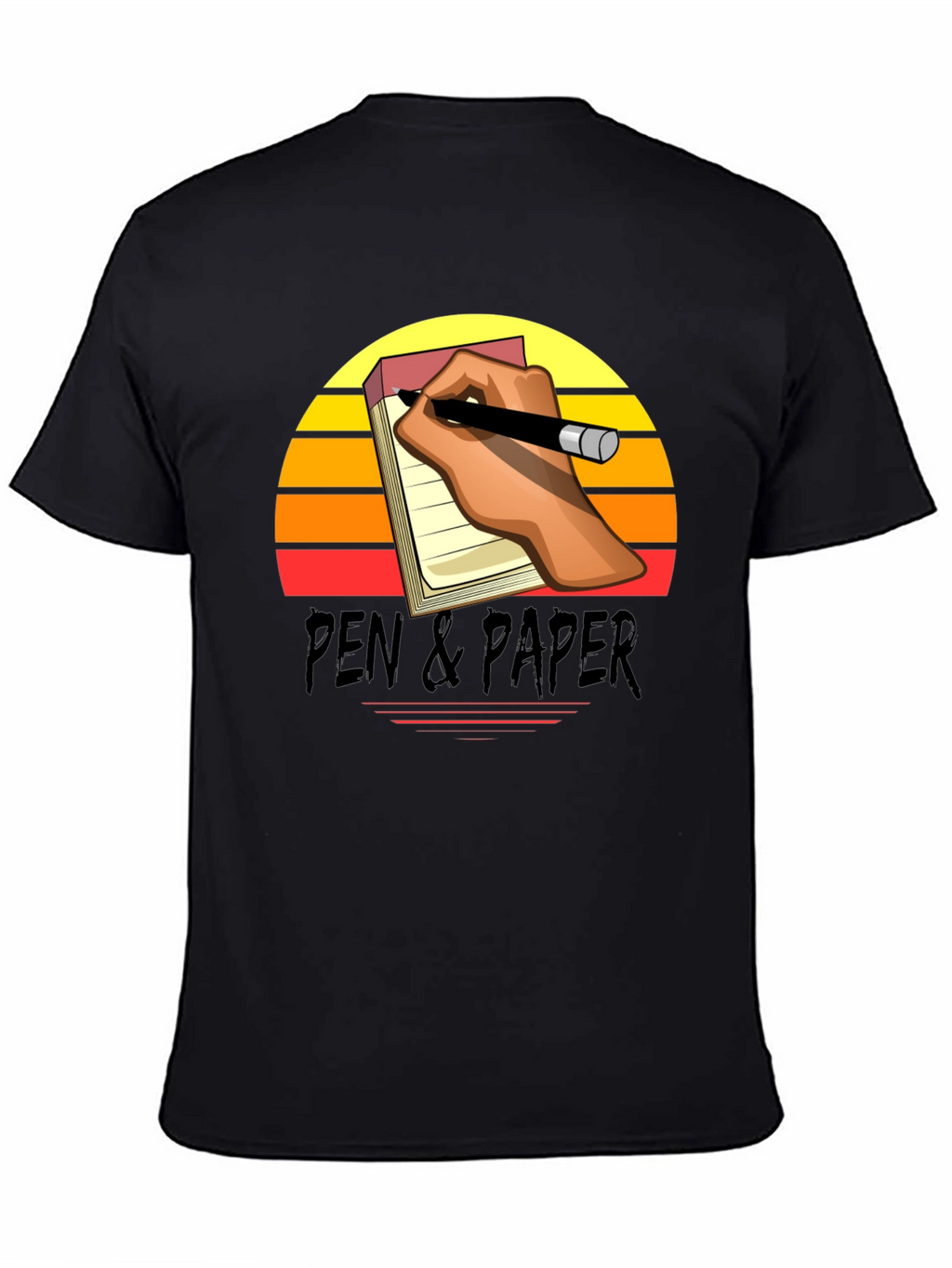 Pen & Paper Retro Graphic Tee