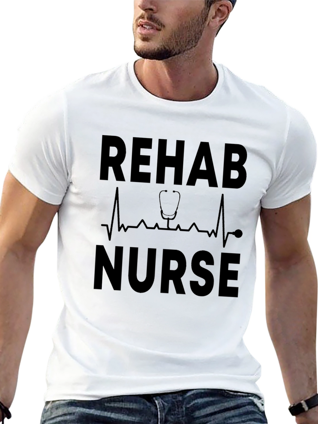 Rehab Nurse T-Shirt - Medical Profession Apparel