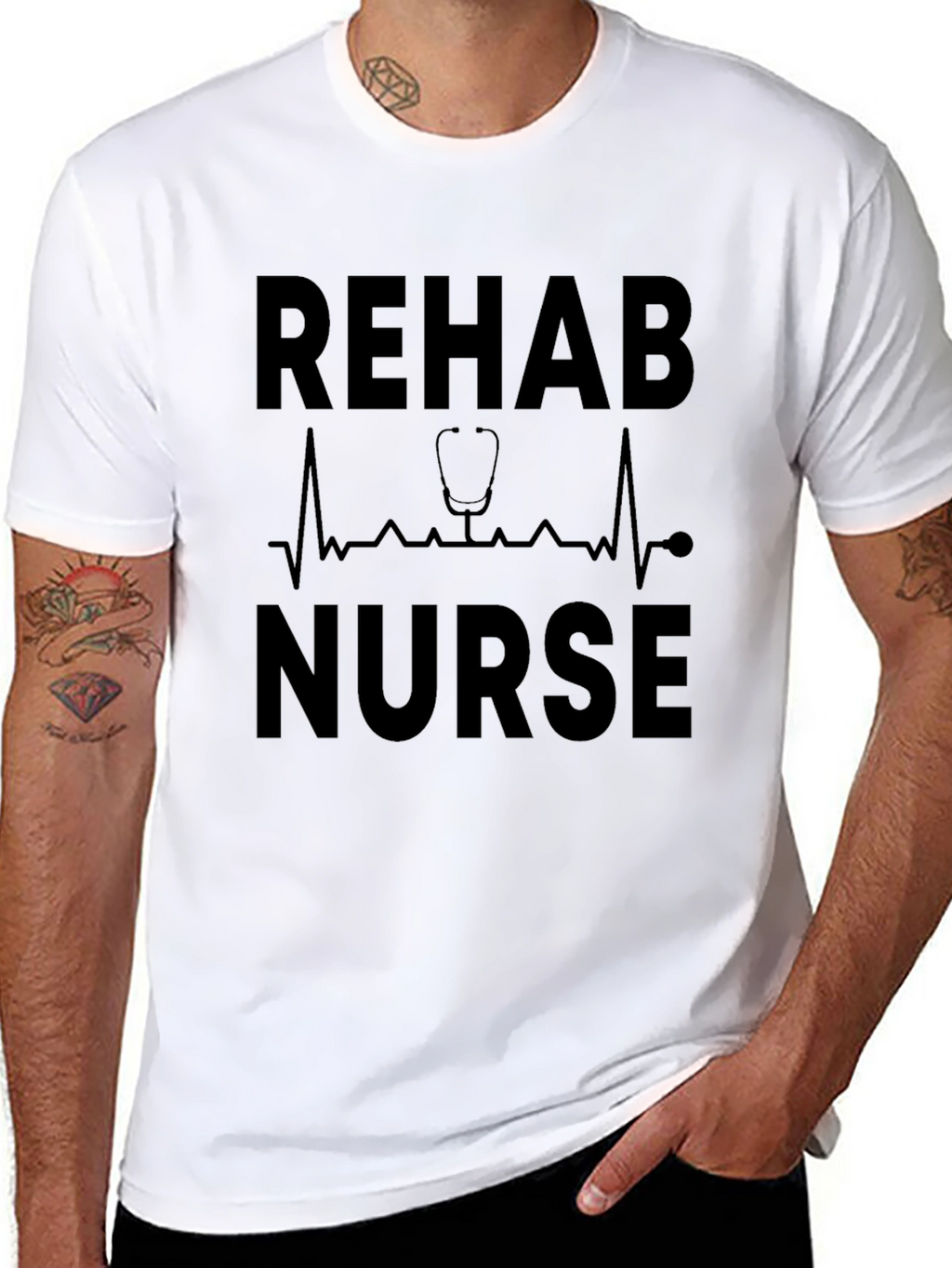 Rehab Nurse T-Shirt - Medical Profession Apparel