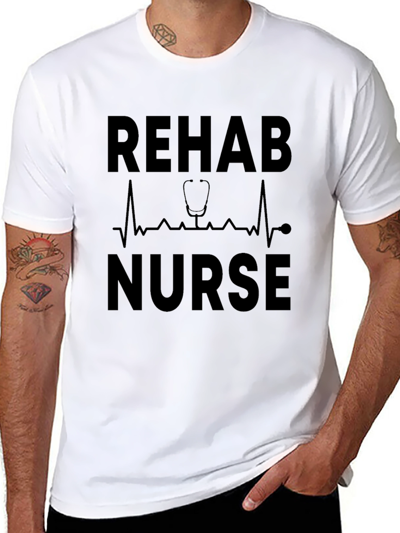 Rehab Nurse T-Shirt - Medical Profession Apparel