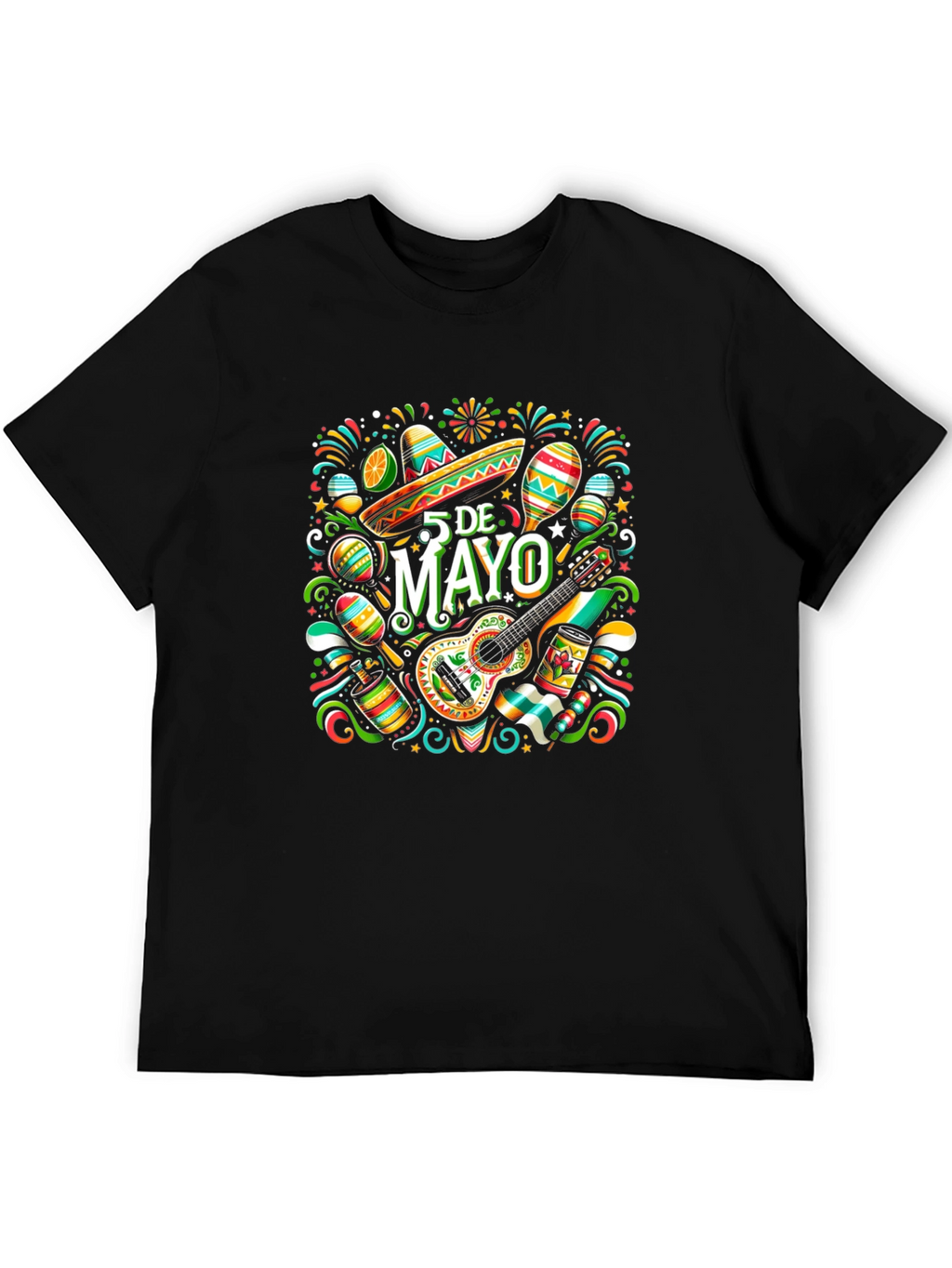Cinco de Mayo Graphic T-Shirt - Fiesta Ready