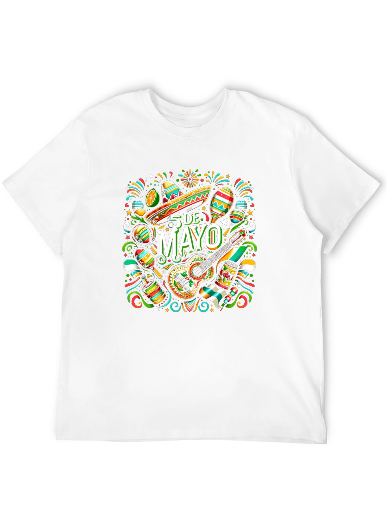 Cinco de Mayo Graphic T-Shirt - Fiesta Ready