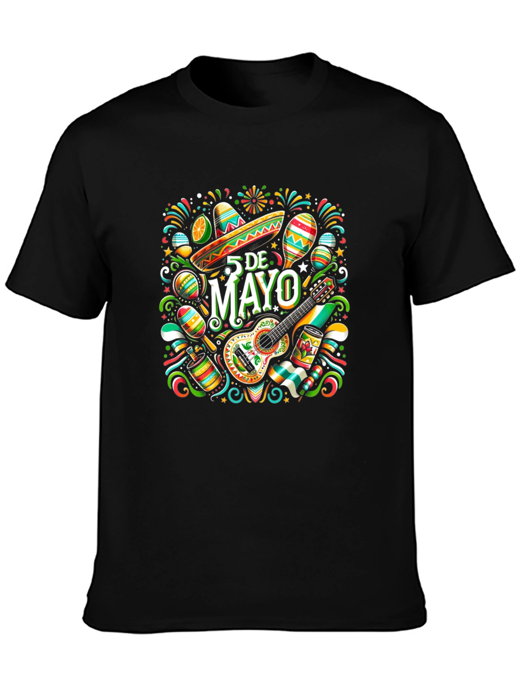 Cinco de Mayo Graphic T-Shirt - Fiesta Ready