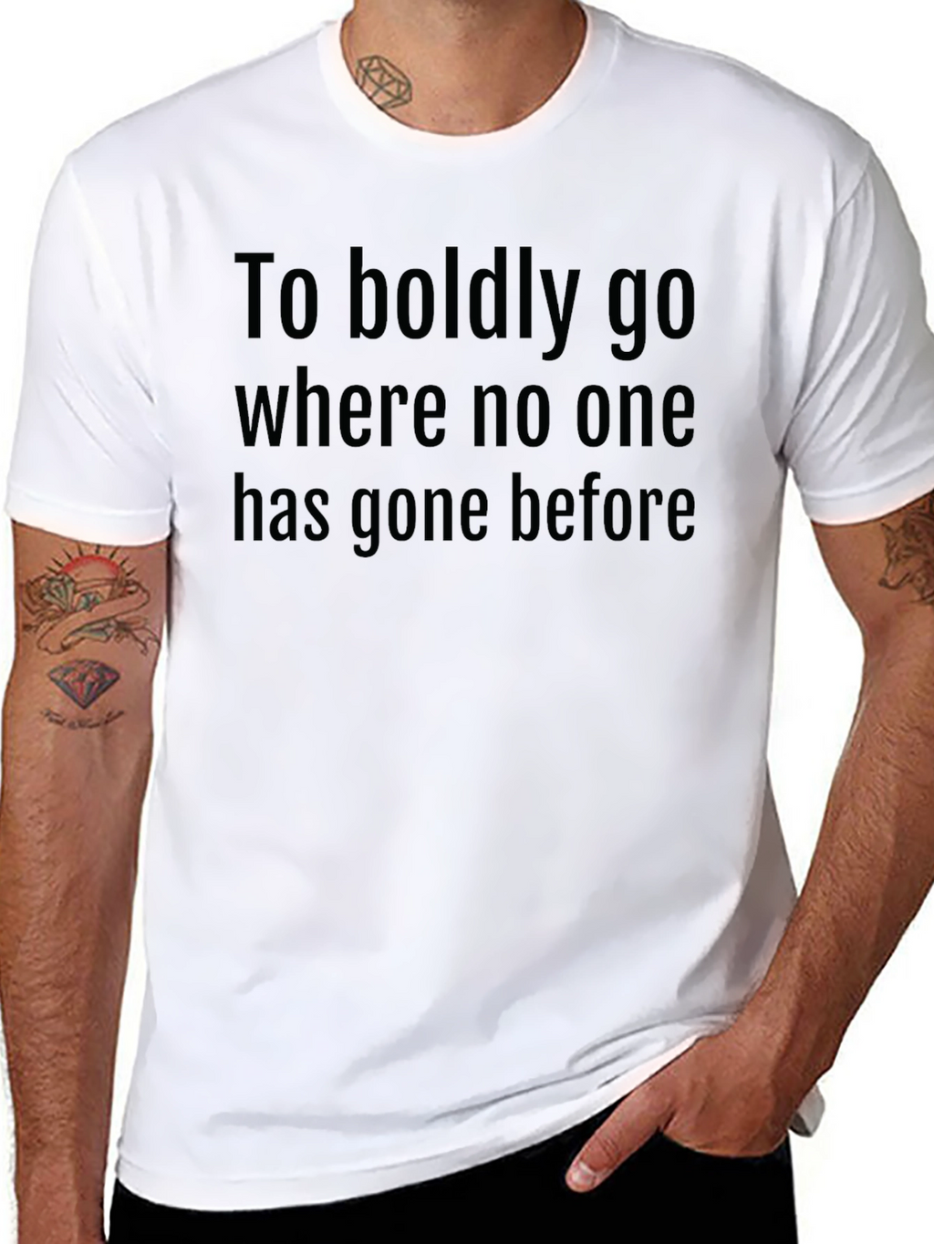 Boldly Go Graphic T-Shirt