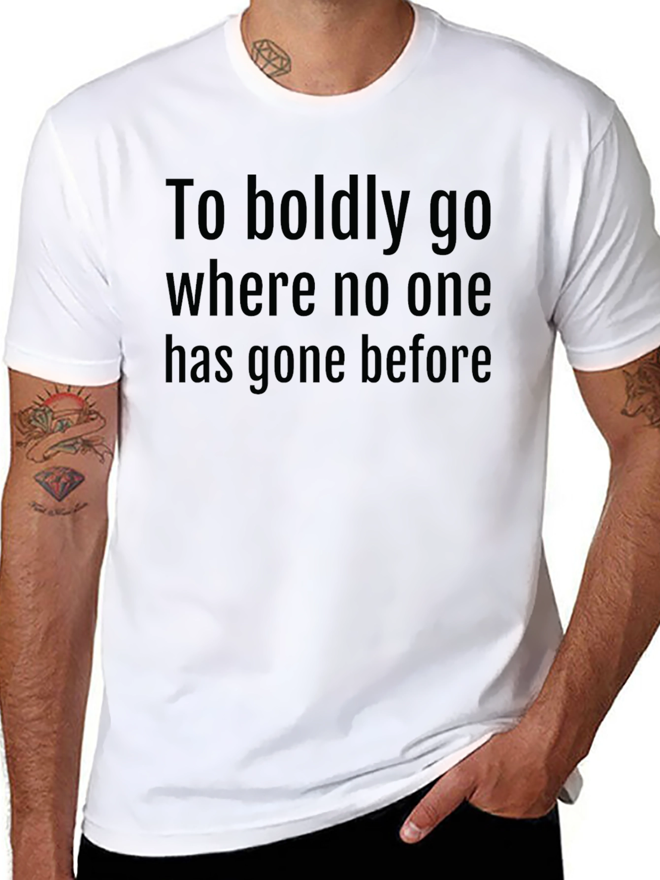 Boldly Go Graphic T-Shirt