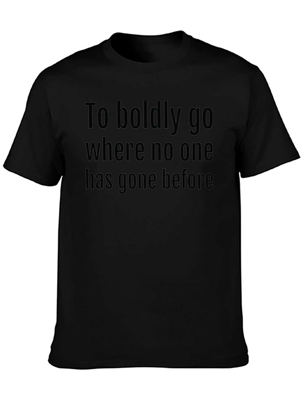 Boldly Go Graphic T-Shirt