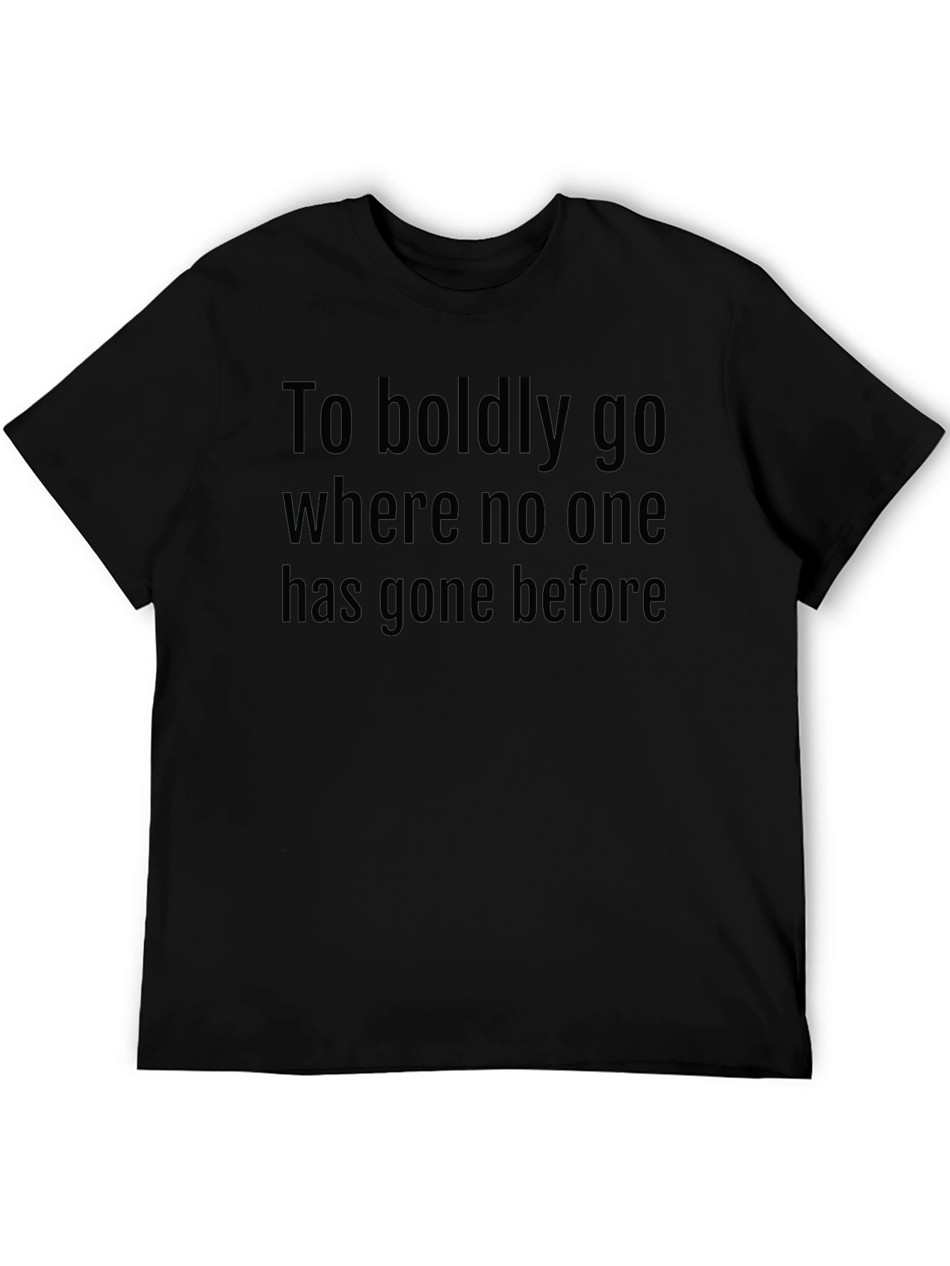 Boldly Go Graphic T-Shirt