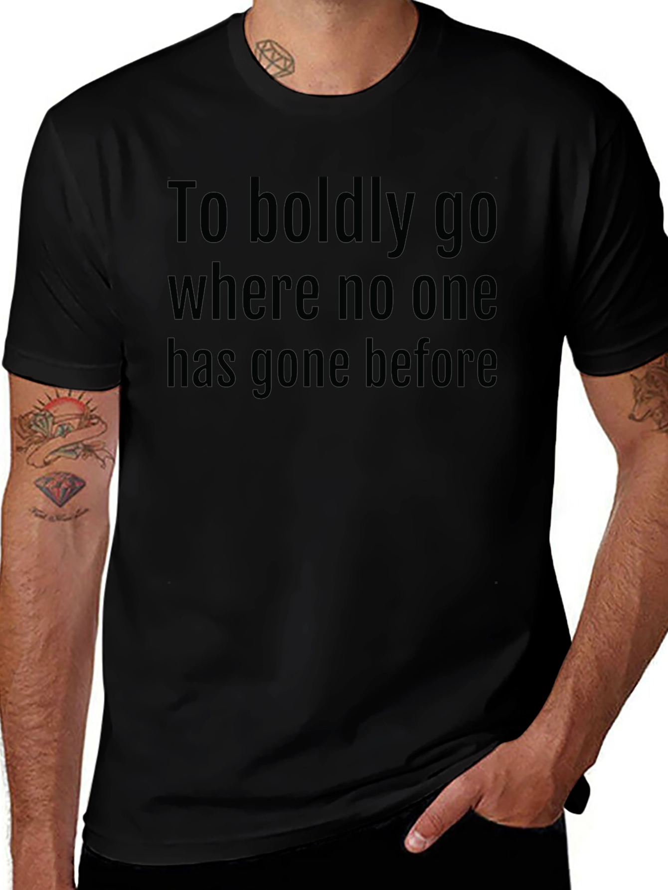 Boldly Go Graphic T-Shirt