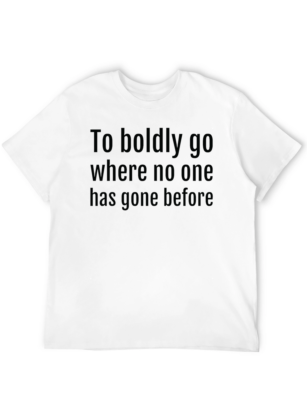 Boldly Go Graphic T-Shirt