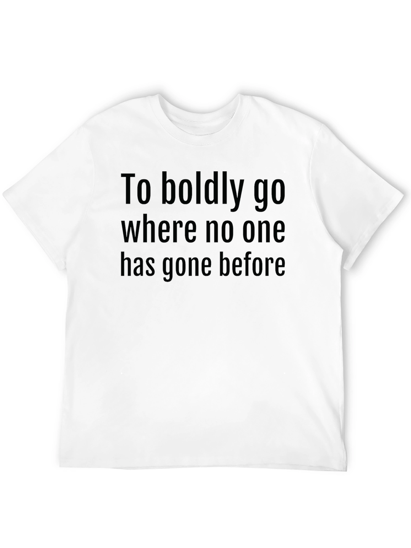 Boldly Go Graphic T-Shirt