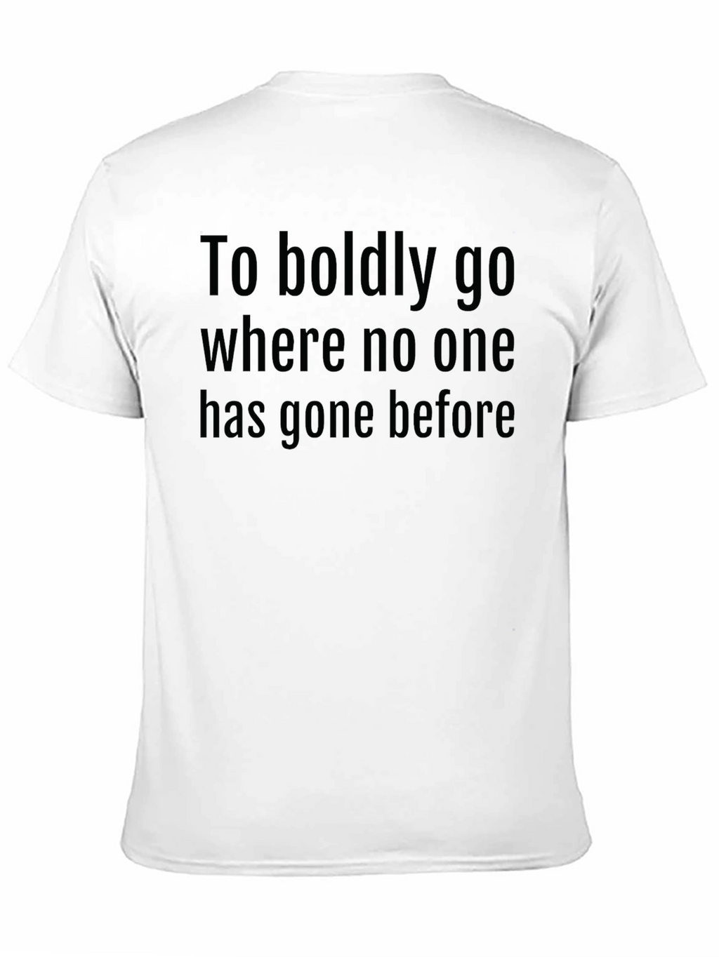 Boldly Go Graphic T-Shirt