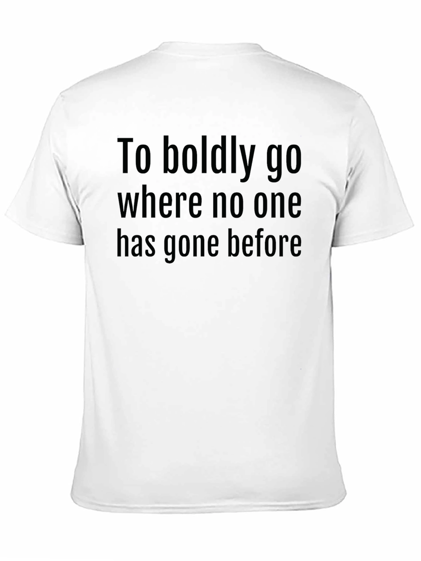Boldly Go Graphic T-Shirt