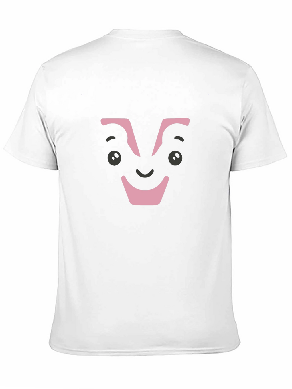 Funny Face Graphic Black T-Shirt