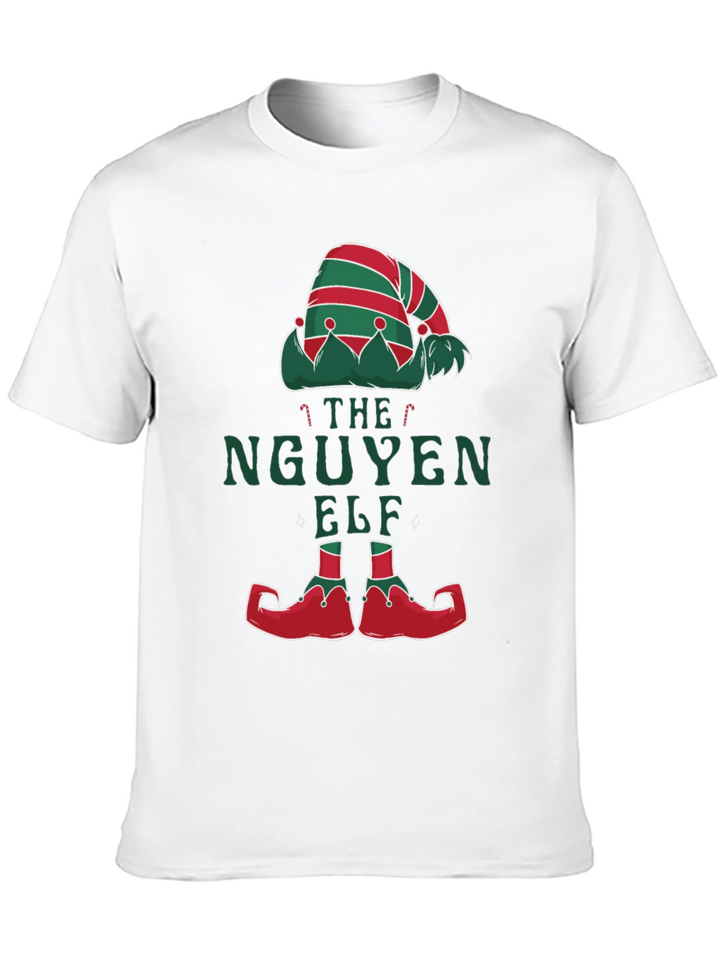 The Nguyen Elf Christmas T-Shirt Funny Holiday Tee