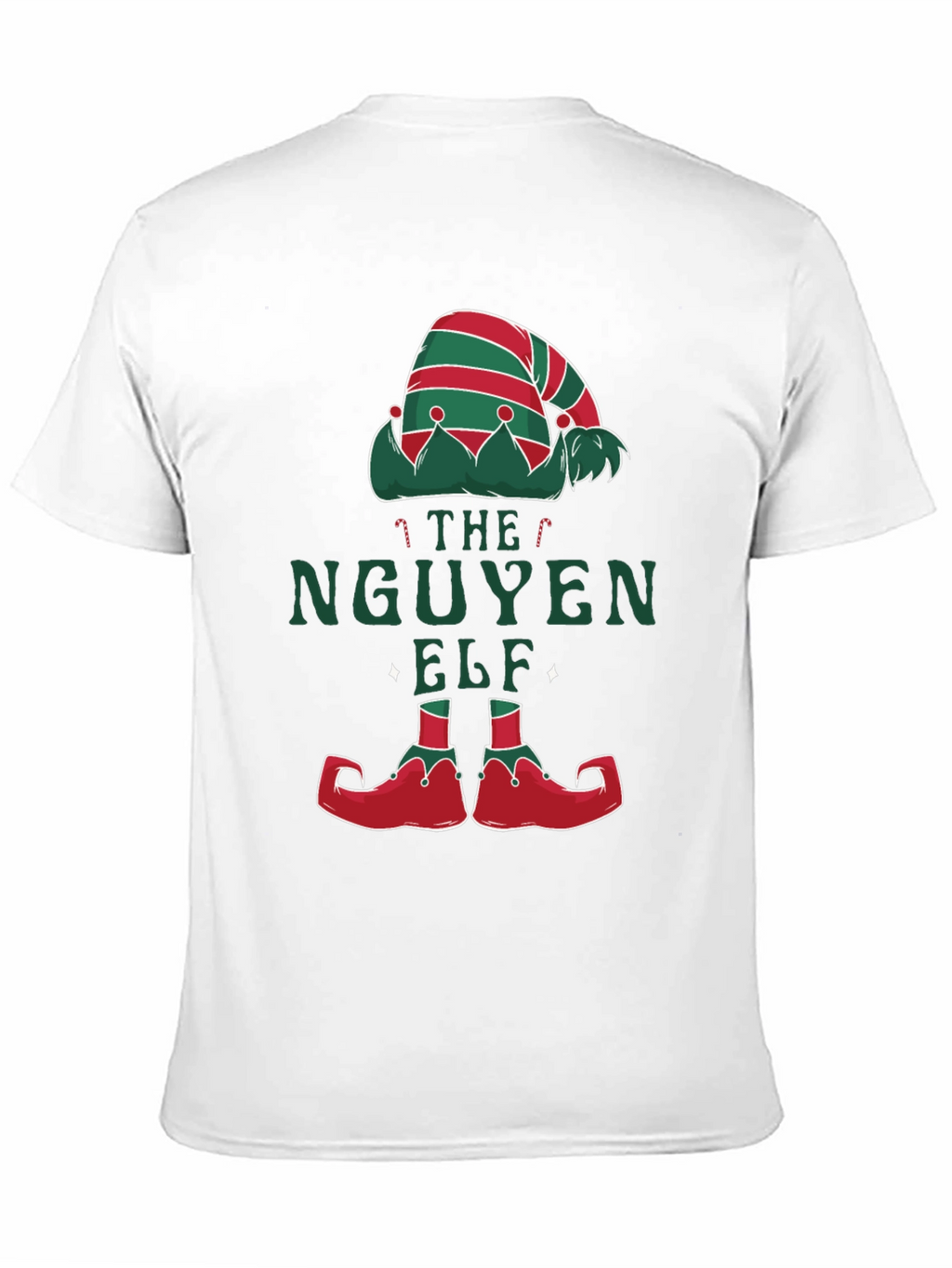 The Nguyen Elf Christmas T-Shirt Funny Holiday Tee