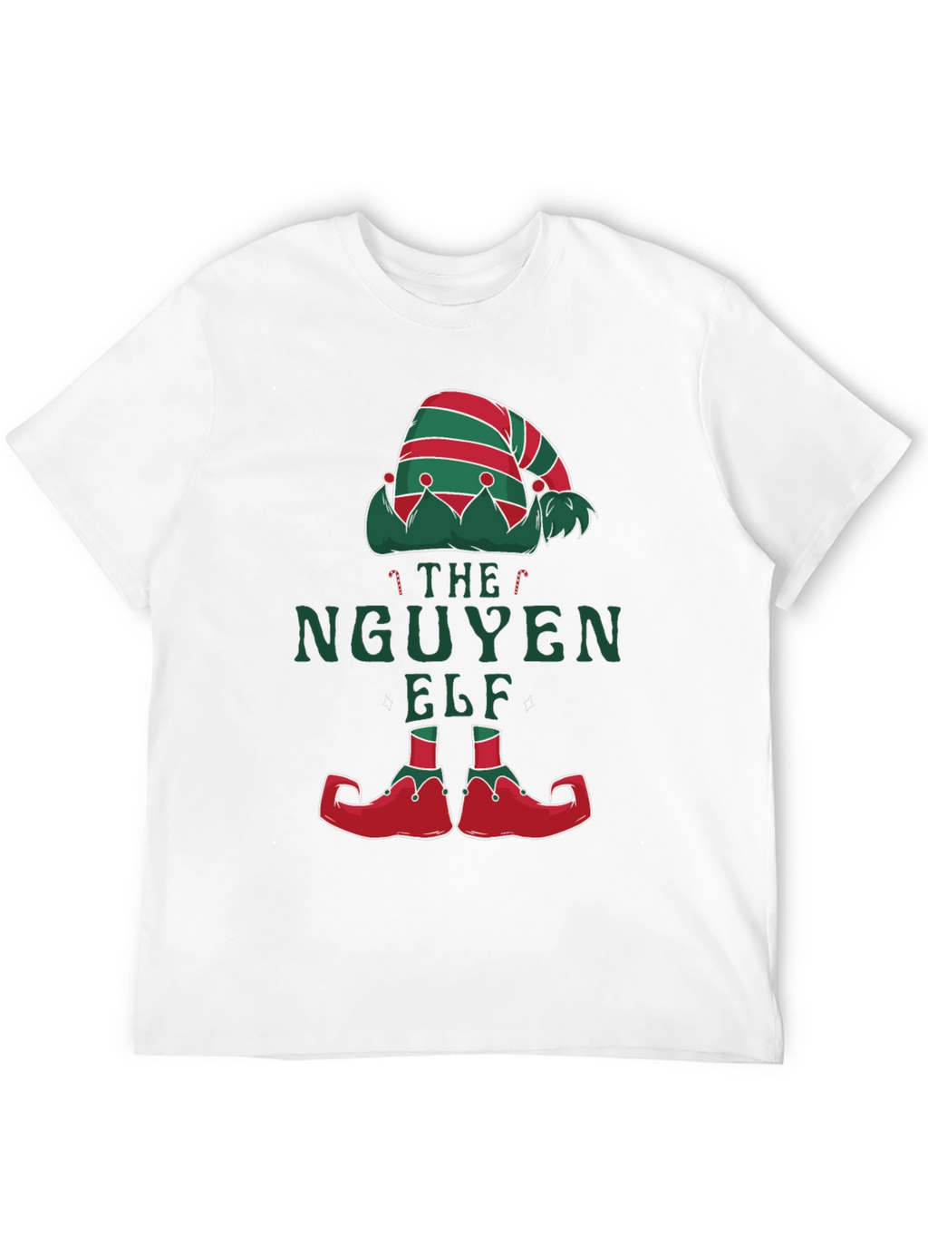 The Nguyen Elf Christmas T-Shirt Funny Holiday Tee