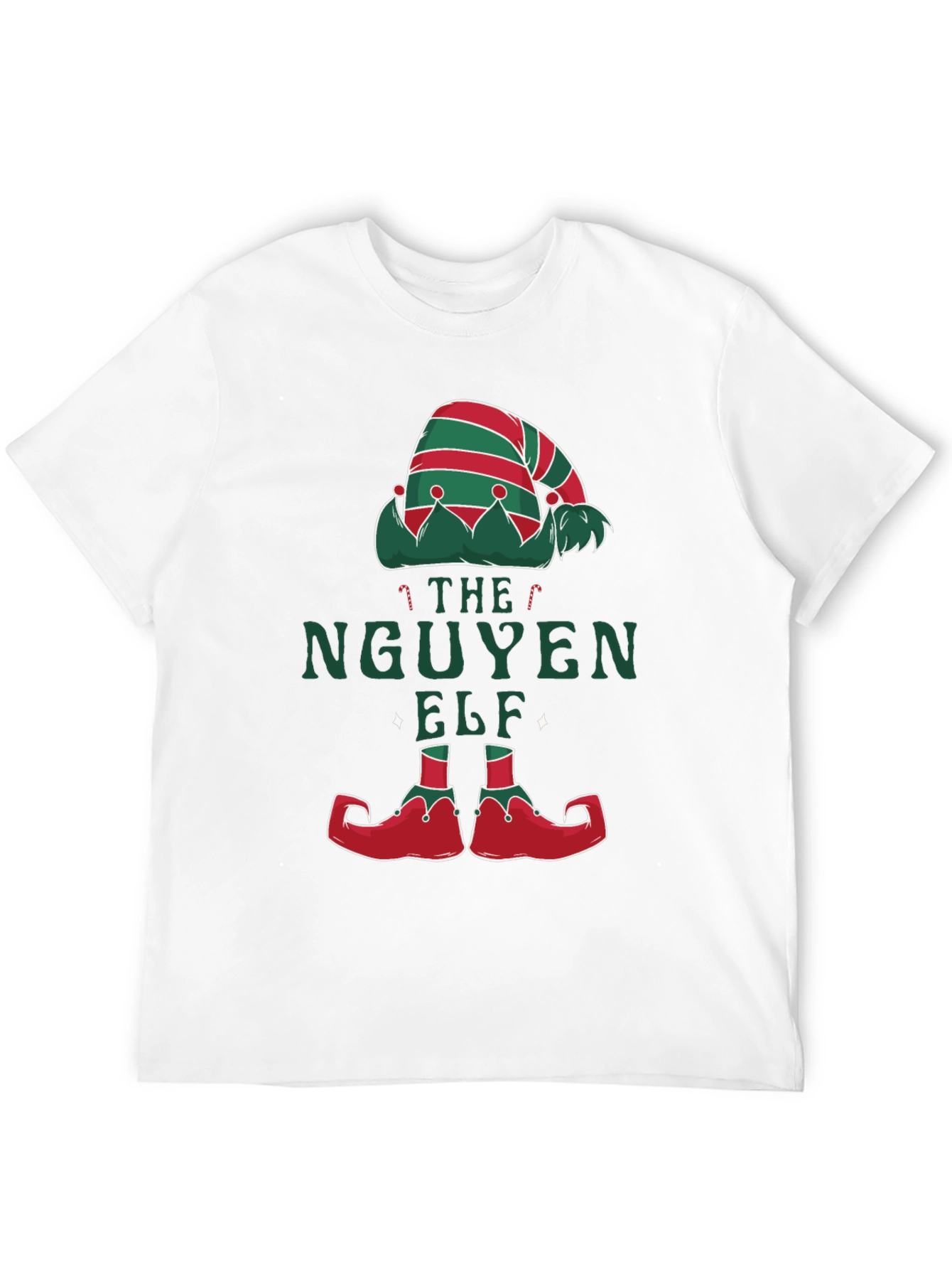 The Nguyen Elf Christmas T-Shirt Funny Holiday Tee