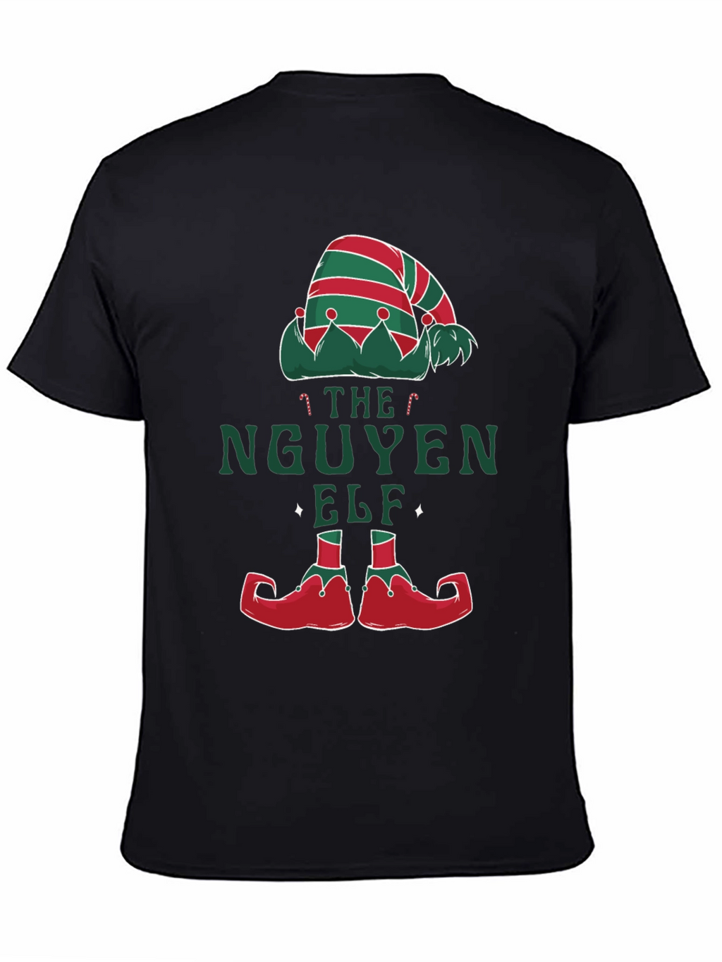 The Nguyen Elf Christmas T-Shirt Funny Holiday Tee