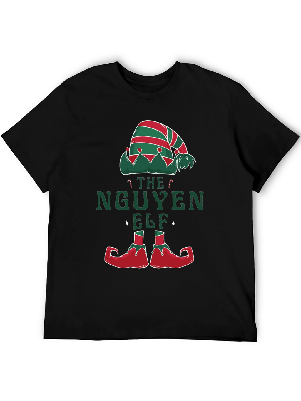 The Nguyen Elf Christmas T-Shirt Funny Holiday Tee