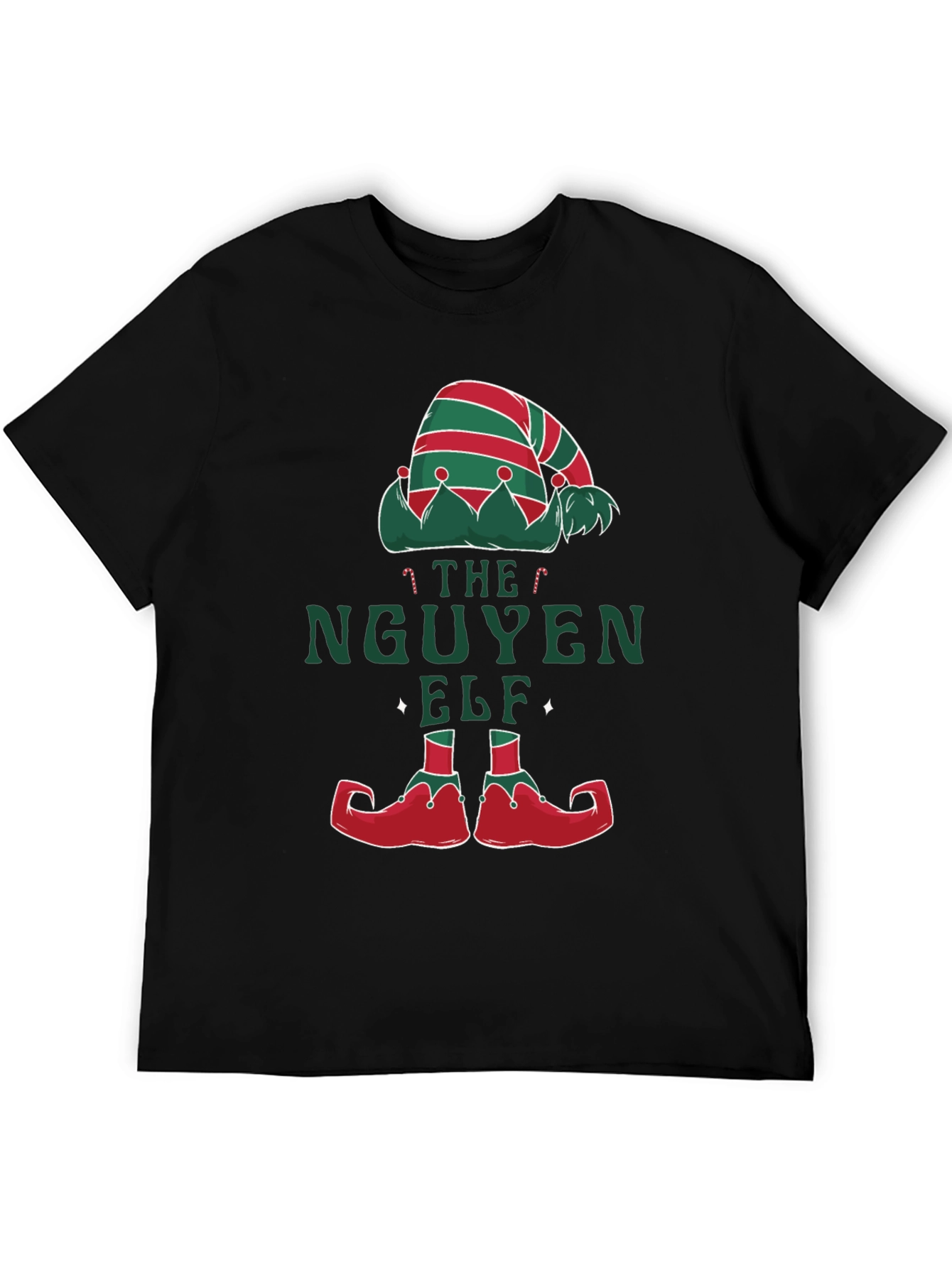 The Nguyen Elf Christmas T-Shirt Funny Holiday Tee
