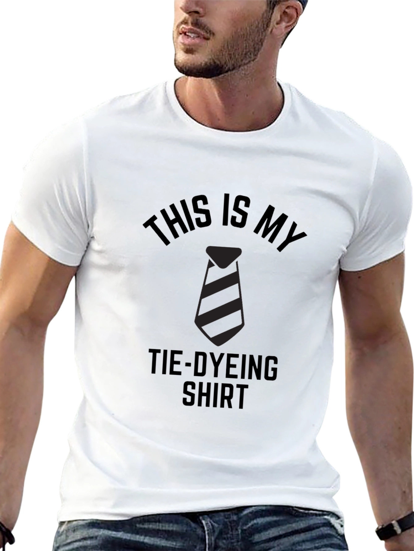 Tie-Dyeing Shirt - Humorous Graphic Tee