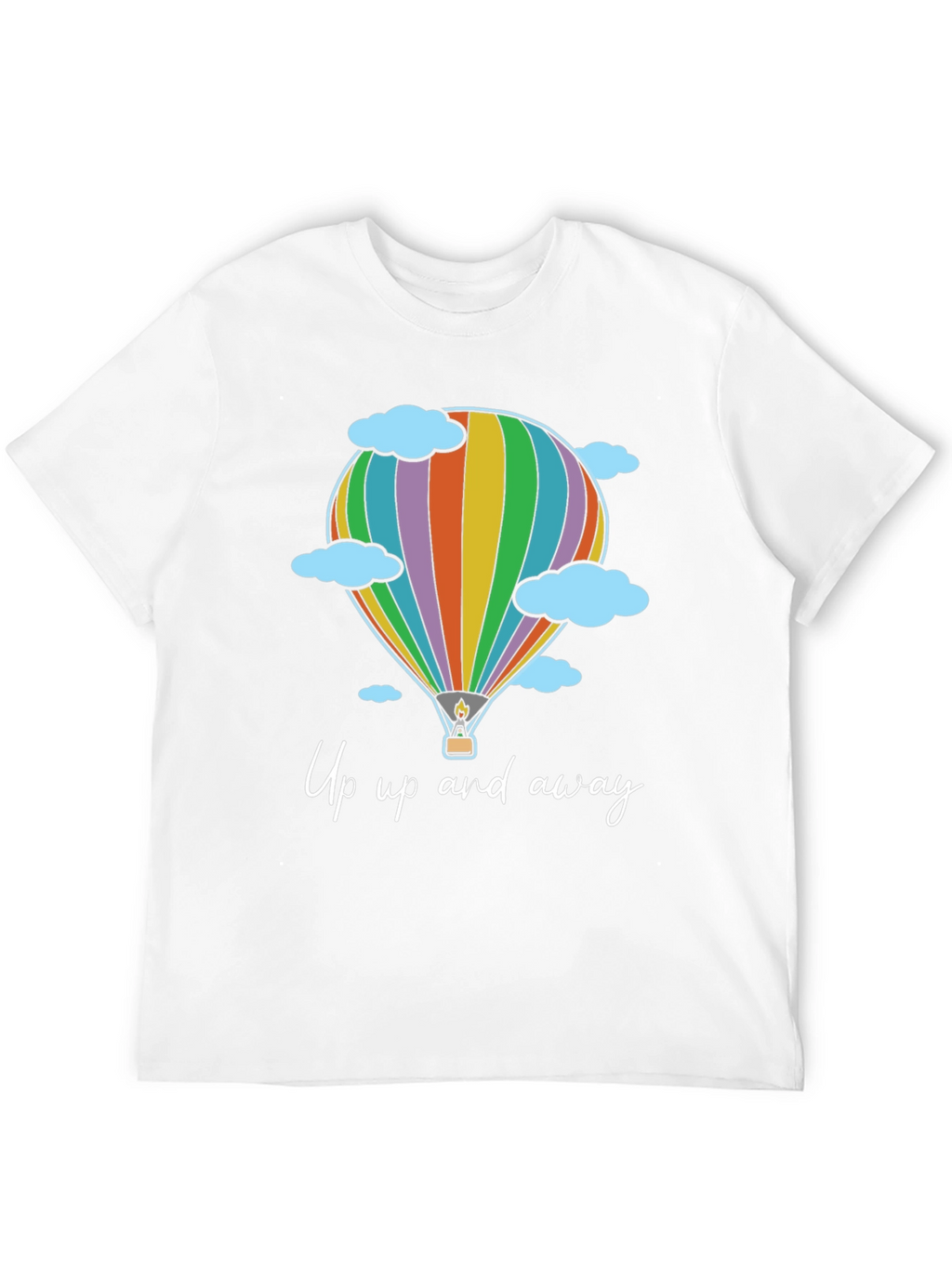 Up Up and Away Hot Air Balloon T-Shirt