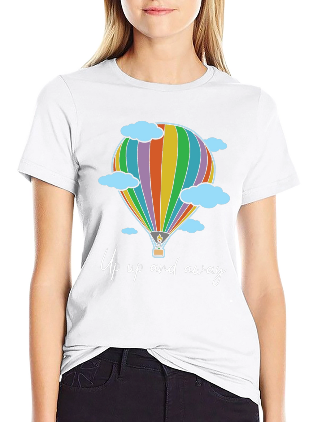 Up Up and Away Hot Air Balloon T-Shirt