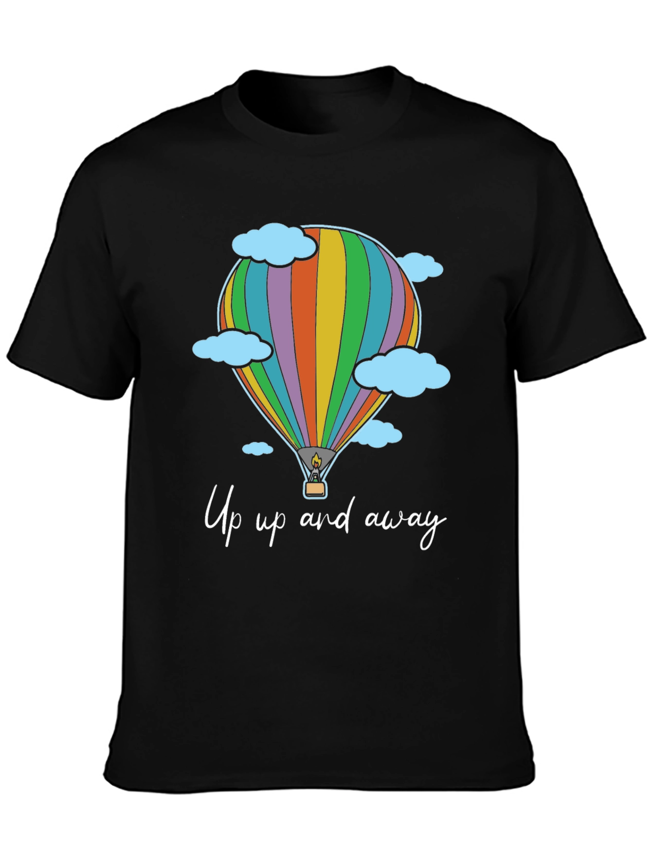 Up Up and Away Hot Air Balloon T-Shirt
