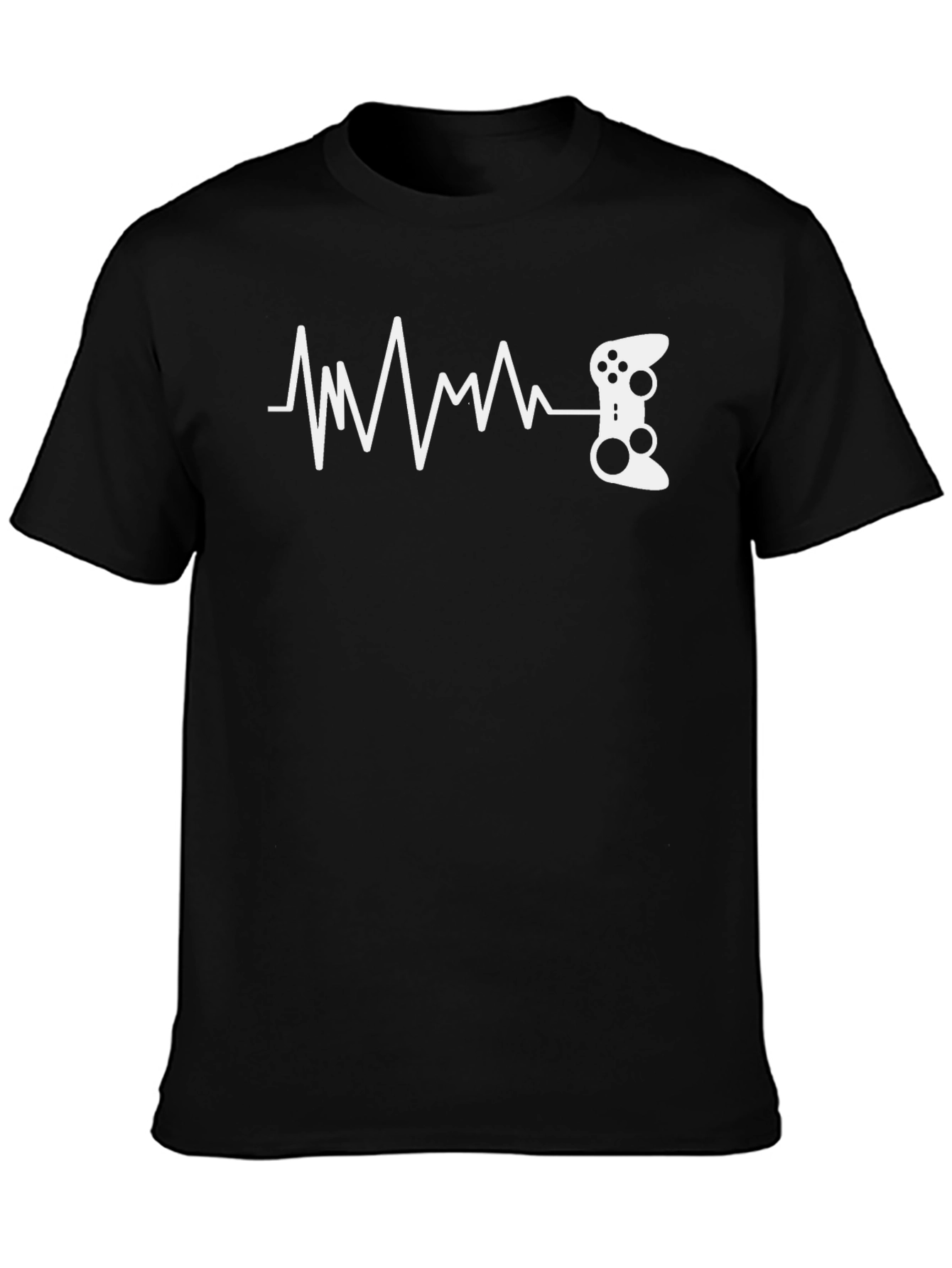 Gamer Heartbeat T-Shirt - Gaming Pulse Tee