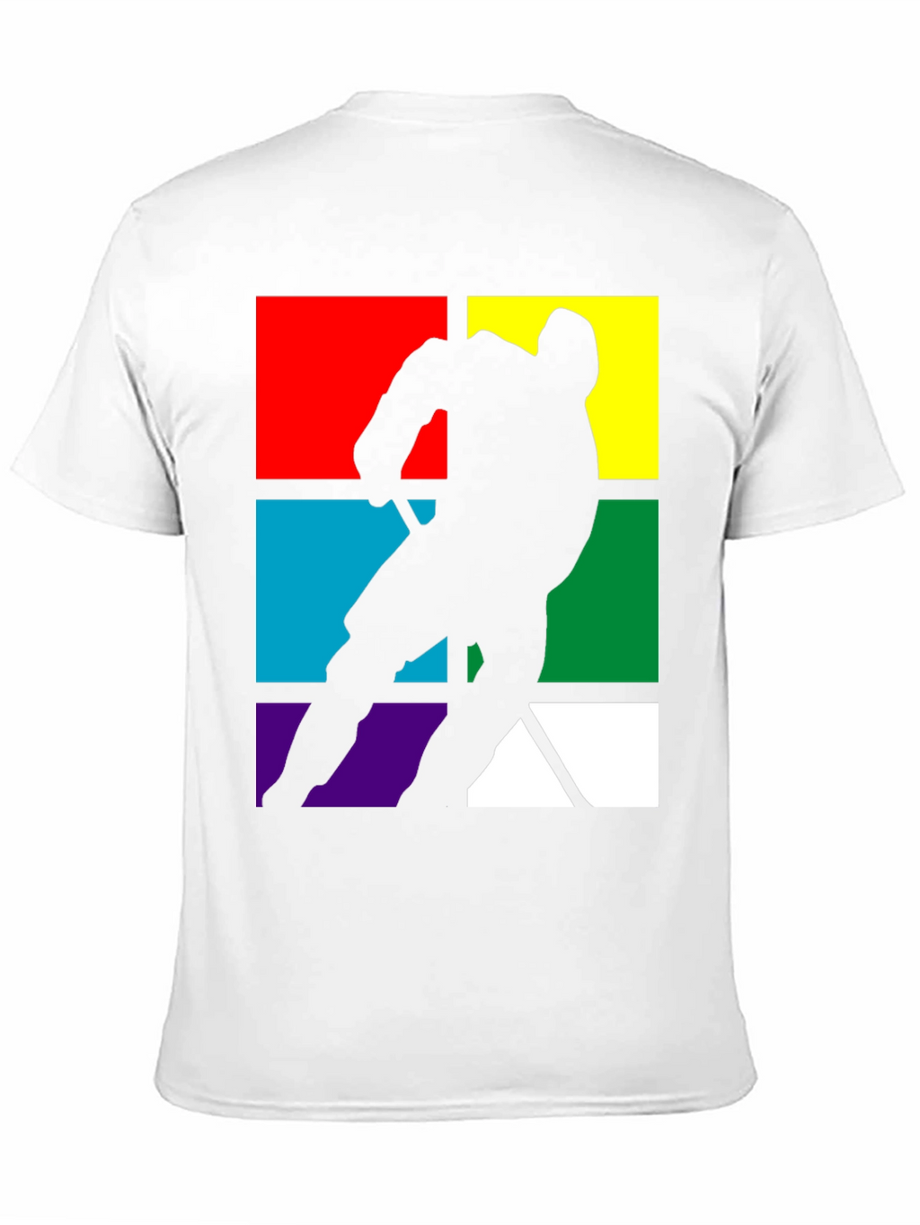 Retro Hockey Player Graphic Tee